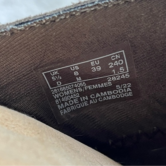 Clarks Brynn Glide Clog Mule Pebble Suede - Picture 8 of 8